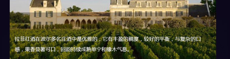 法國(guó)紅酒整箱拉菲傳奇波爾多法定產(chǎn)區(qū)紅葡萄酒750ml